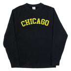 JACK & JONES Chicago Mens Sweatshirt Black USA L