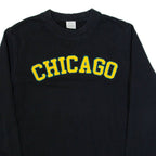 JACK & JONES Chicago Mens Sweatshirt Black USA L