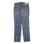 LEVI'S 511 Slim Mens Jeans Blue Slim Skinny Denim Medium W33 L34