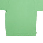 TOMMY HILFIGER Mens Green Short Sleeve Polo Shirt L Cotton Classic Fit
