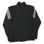 ADIDAS Mens Black Navy PL Panthers Track Jacket S Polyester Blend Zip Striped