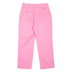 DICKIES Workwear Womens Trousers Pink Regular Straight W30 L26