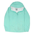 JACK WOLFSKIN Womens Blue Waterproof Outdoor Jacket UK 18 Polyester Blend Zip