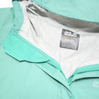JACK WOLFSKIN Womens Blue Waterproof Outdoor Jacket UK 18 Polyester Blend Zip