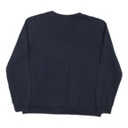 TOMMY HILFIGER Womens Navy Blue Crew Neck M Sweatshirt Logo Cotton Blend