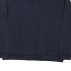 TOMMY HILFIGER Womens Navy Blue Crew Neck M Sweatshirt Logo Cotton Blend