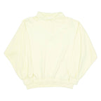 Womens Sweatshirt Yellow Collared M