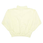 Womens Sweatshirt Yellow Collared M