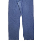 WRANGLER Mens Regular Blue Denim Jeans W36 L31 Classic Zip Cotton Blend Pockets