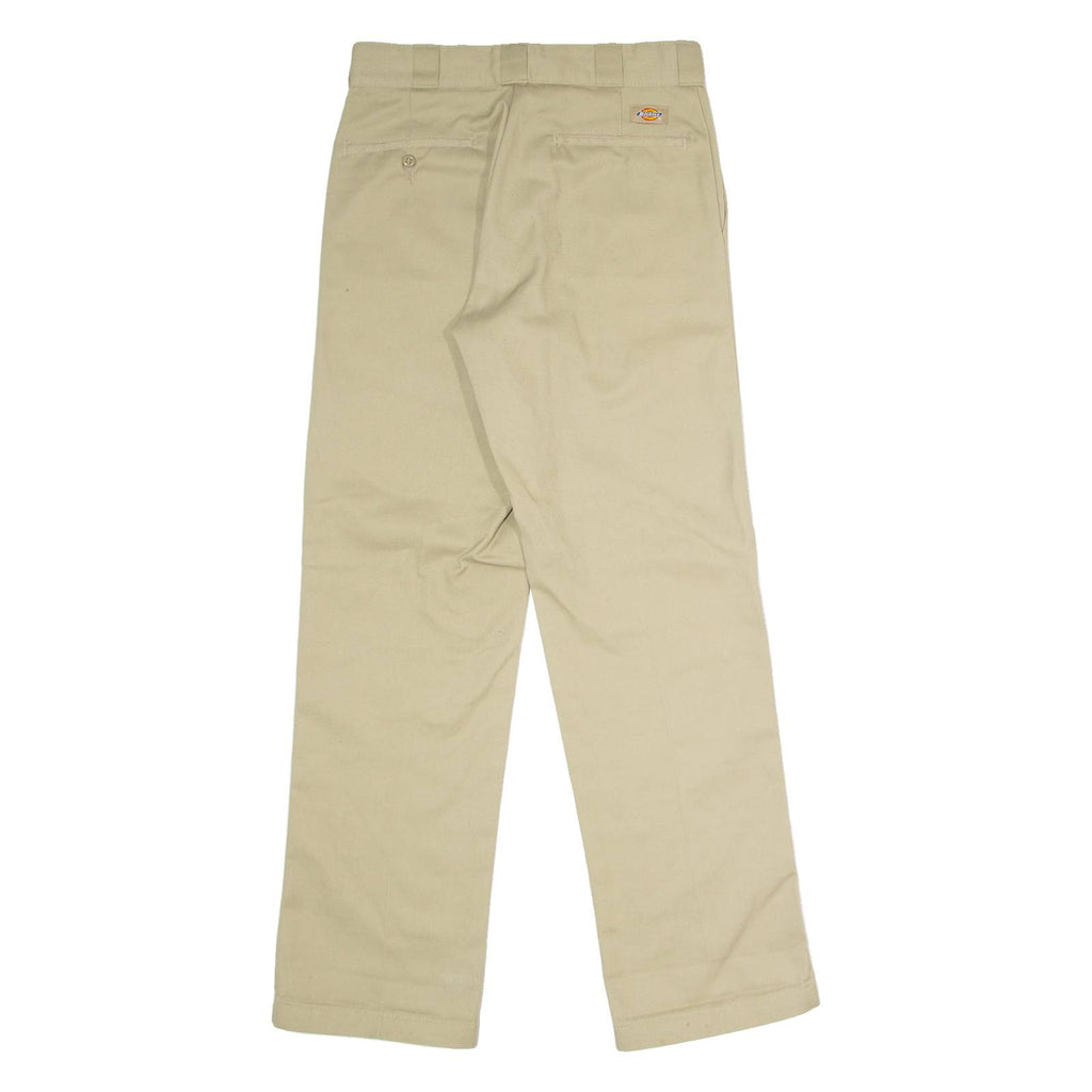 DICKIES 874 Workwear Mens Twill Trousers Beige Classic Straight W30 L32