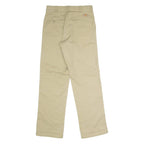 DICKIES 874 Workwear Mens Twill Trousers Beige Classic Straight W30 L32