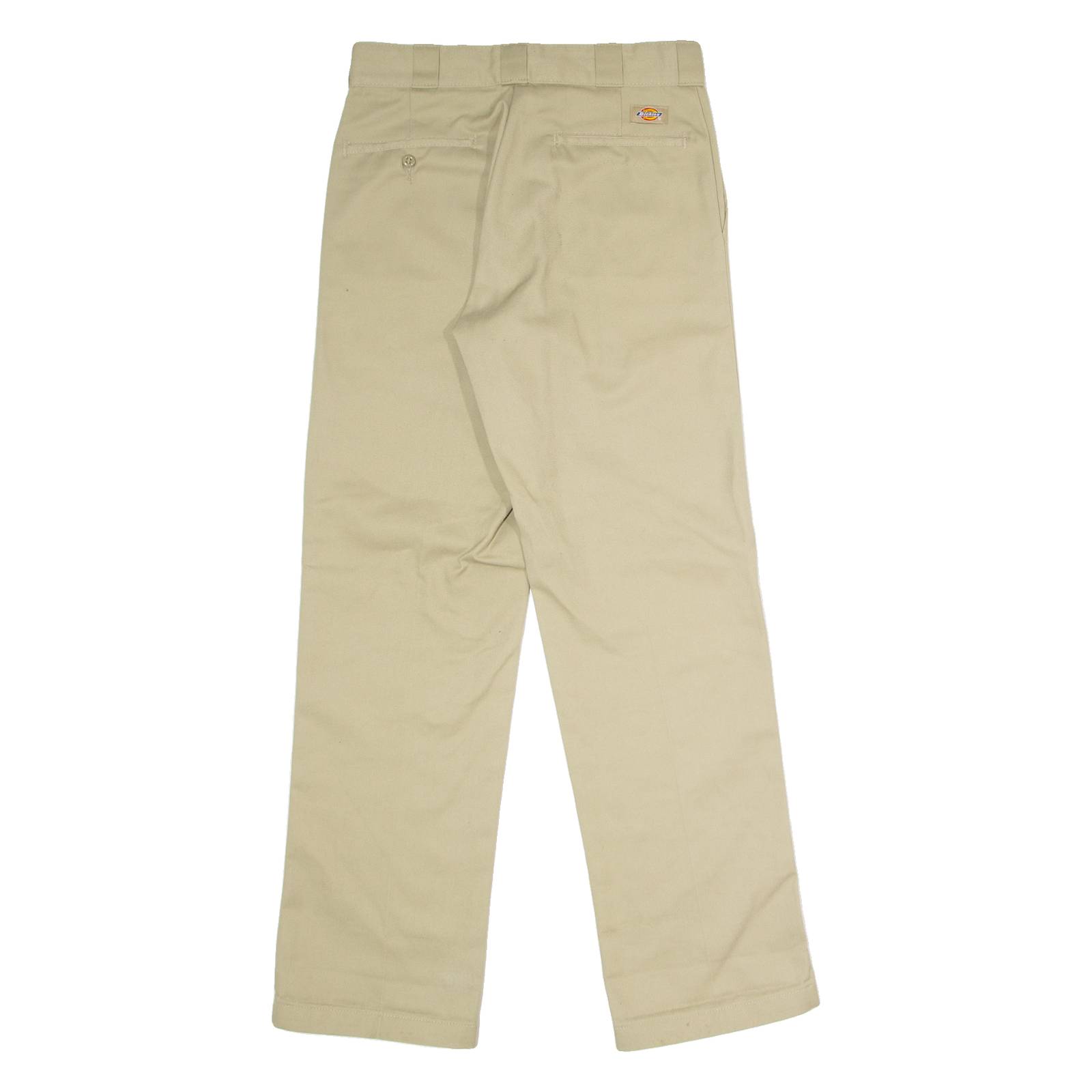 DICKIES 874 Workwear Mens Twill Trousers Beige Classic Straight W30 L32