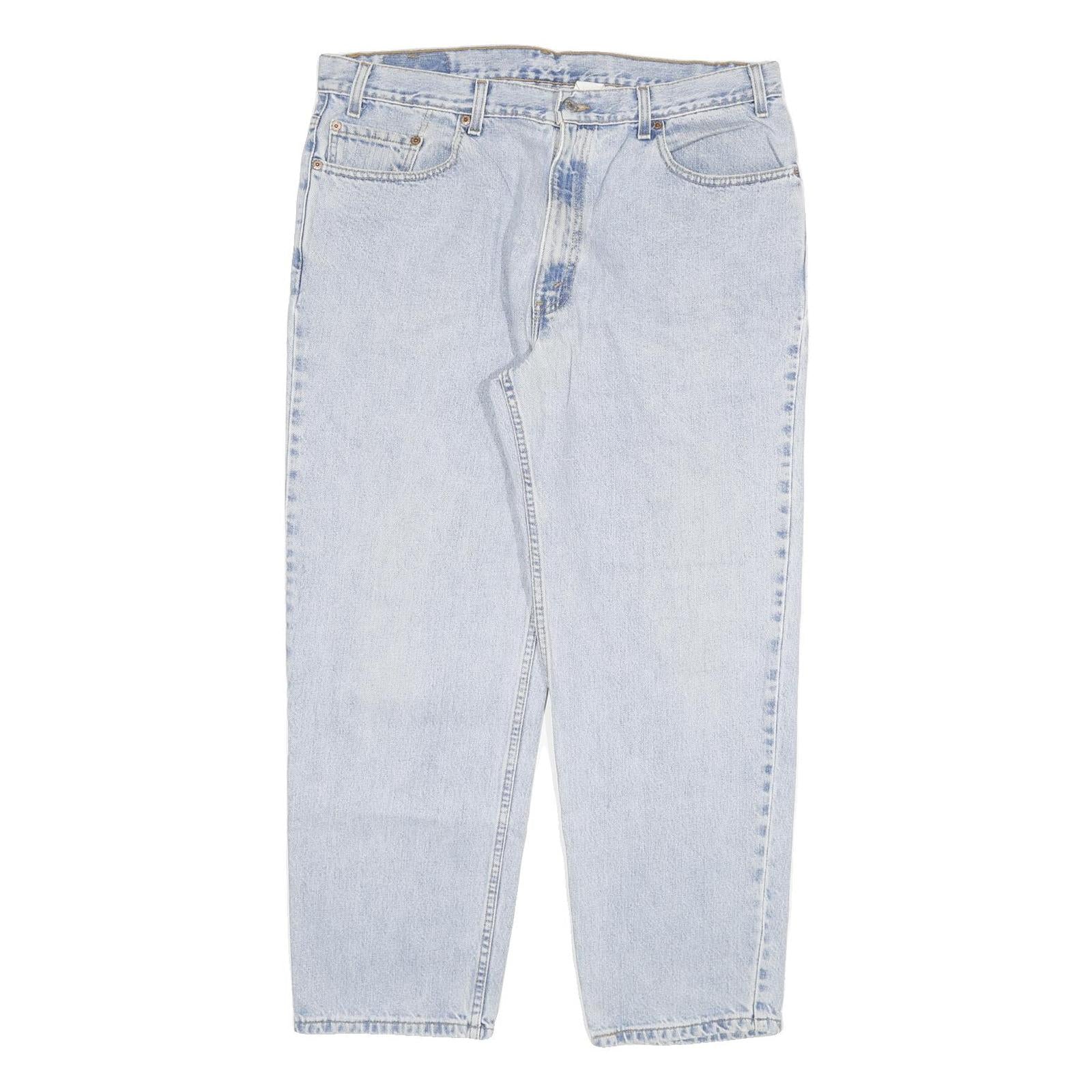 LEVI'S Mens Jeans Blue Relaxed Straight Denim Light W36 L29 Casual Streetwear