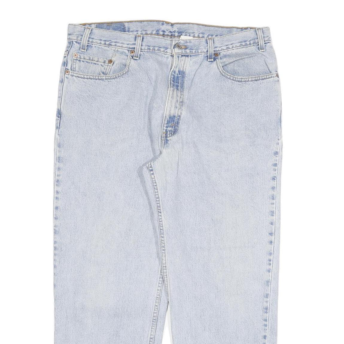 LEVI'S Mens Jeans Blue Relaxed Straight Denim Light W36 L29 Casual Streetwear