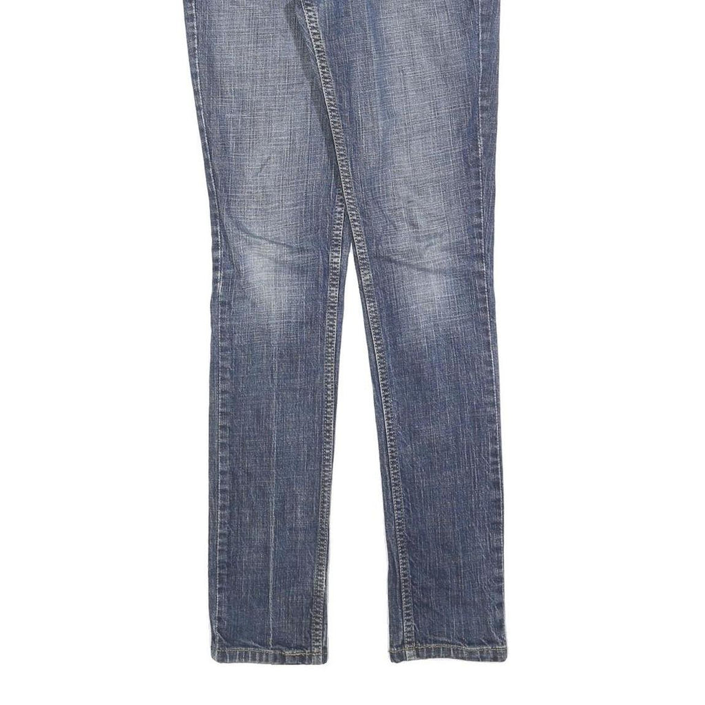 LEVI'S 518 Womens Jeans Blue Slim Skinny Denim Medium W28 L32 Stretch Classic