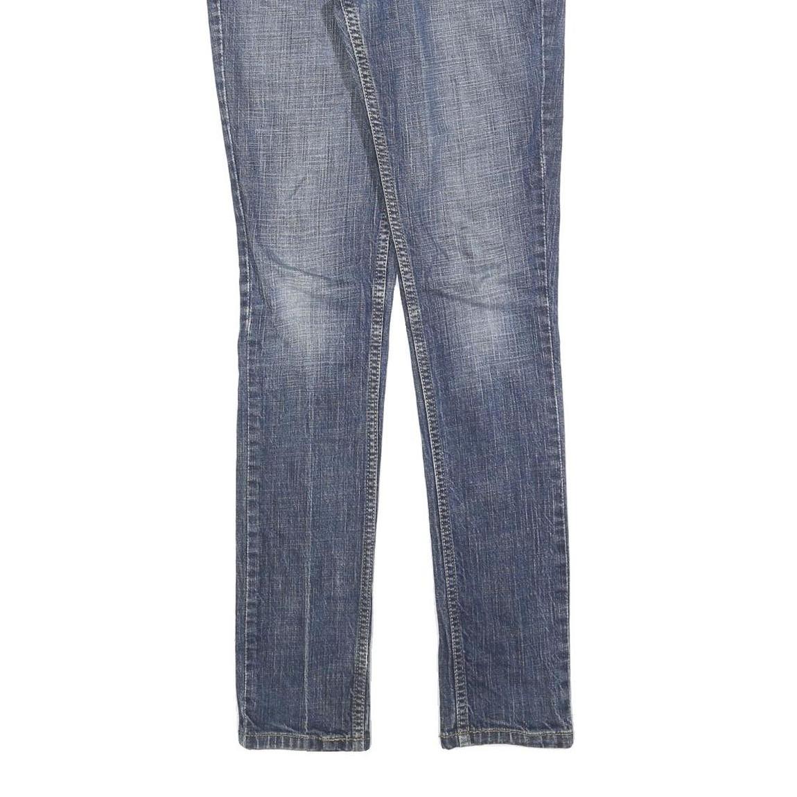 LEVI'S 518 Womens Jeans Blue Slim Skinny Denim Medium W28 L32 Stretch Classic