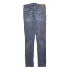 LEVI'S 518 Womens Jeans Blue Slim Skinny Denim Medium W28 L32 Stretch Classic
