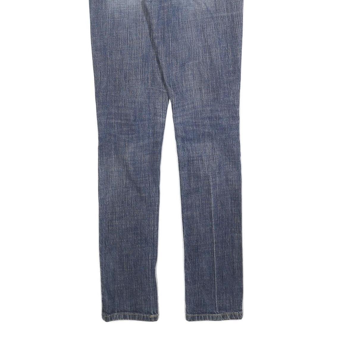 LEVI'S 518 Womens Jeans Blue Slim Skinny Denim Medium W28 L32 Stretch Classic