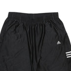ADIDAS Mens Black Sports Casual Shorts XL W32 Lightweight Polyester Elastic