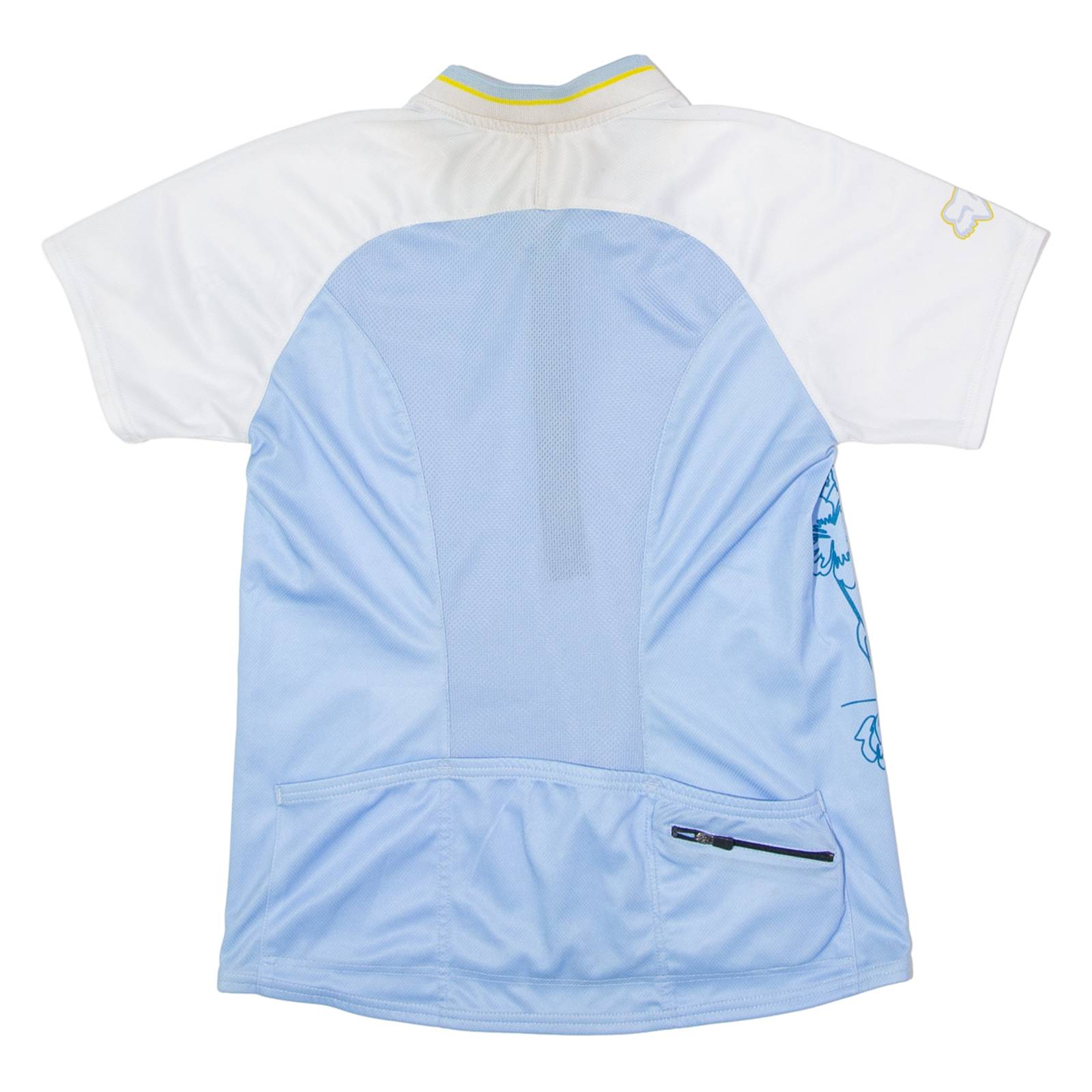 FOX Cycling Womens Jersey Blue 1/2 Zip XS