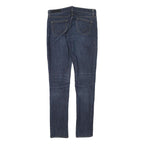 VANS Womens Blue Slim Skinny Denim Jeans W29 L31 Stretch Cotton Blend Zip