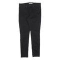 LEVI'S Womens Slim Fit Black Slim Jeans Denim W30 L30 311 Zip Closure