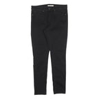 LEVI'S Womens Slim Fit Black Slim Jeans Denim W30 L30 311 Zip Closure