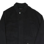MCGREGOR Mens Black Button Jacket XL Cotton Blend Classic Stylish Warm