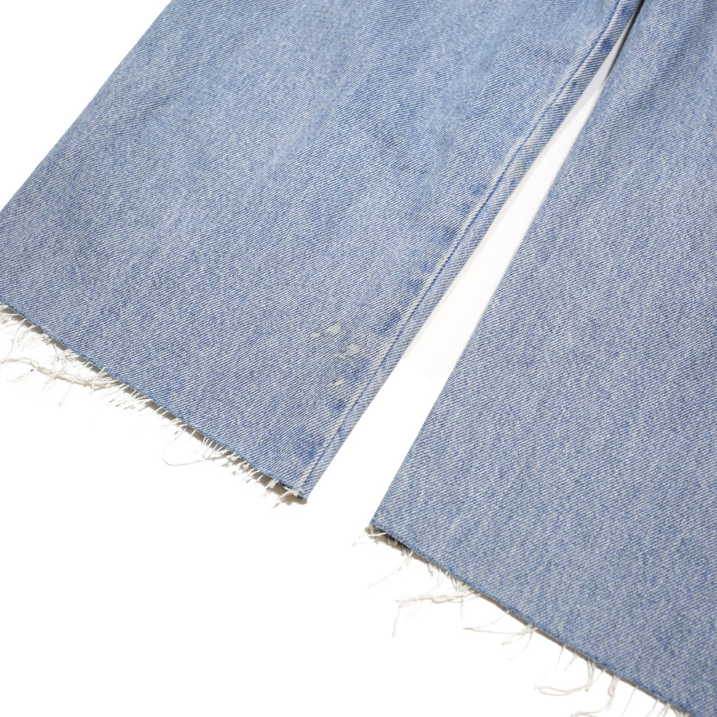 WRANGLER Mens Regular Fit Blue Denim Jeans W32 L25 Classic Cotton Zip Closure