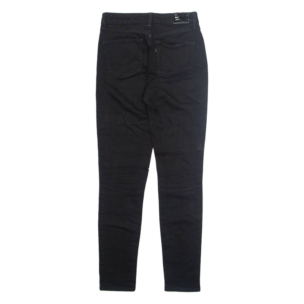 LEVI'S Womens Jeans Black Slim Skinny W25 L29
