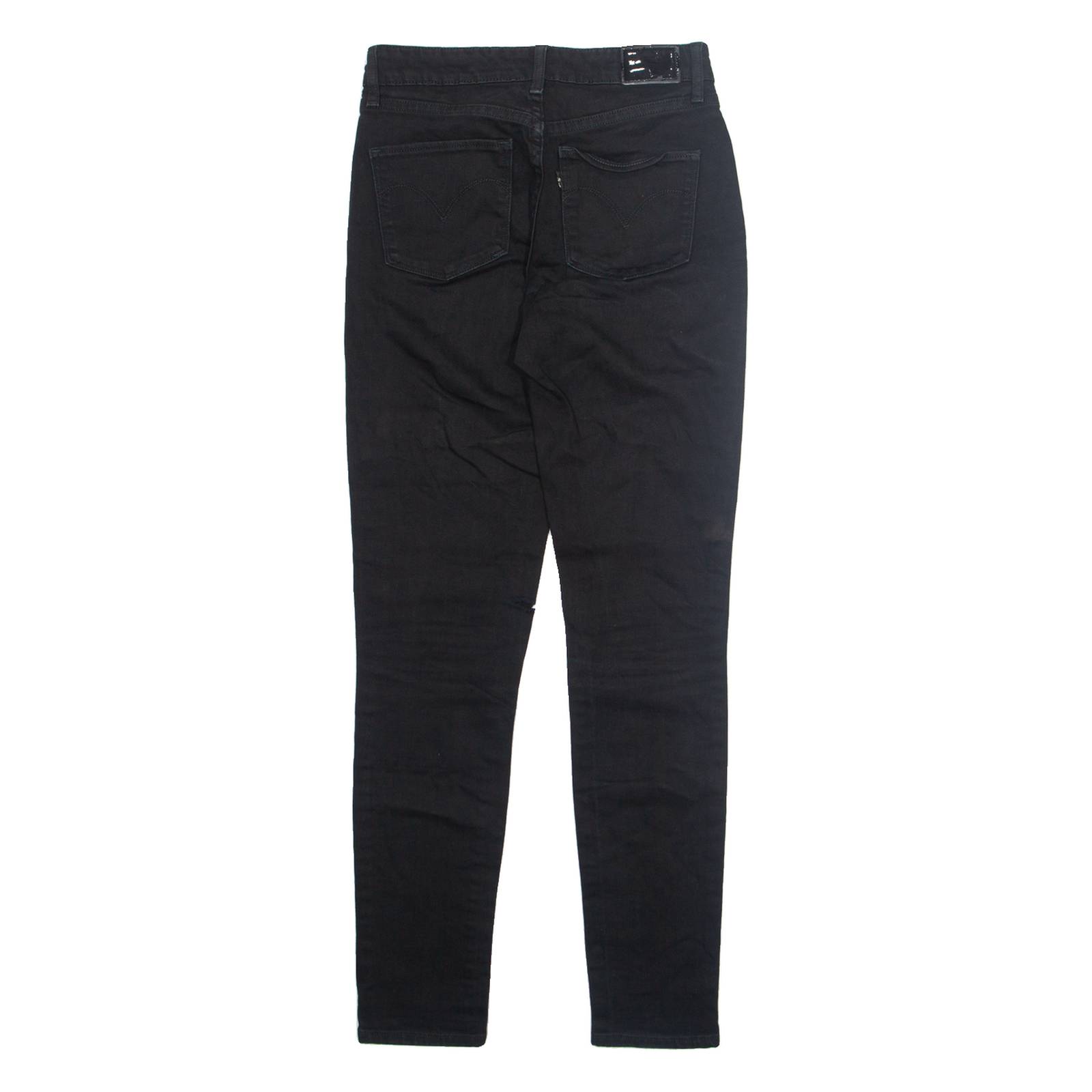 LEVI'S Womens Jeans Black Slim Skinny W25 L29