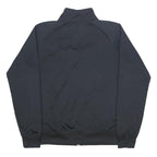 NIKE Mens Black & Grey Track Jacket M Polyester Zip Sports Casual