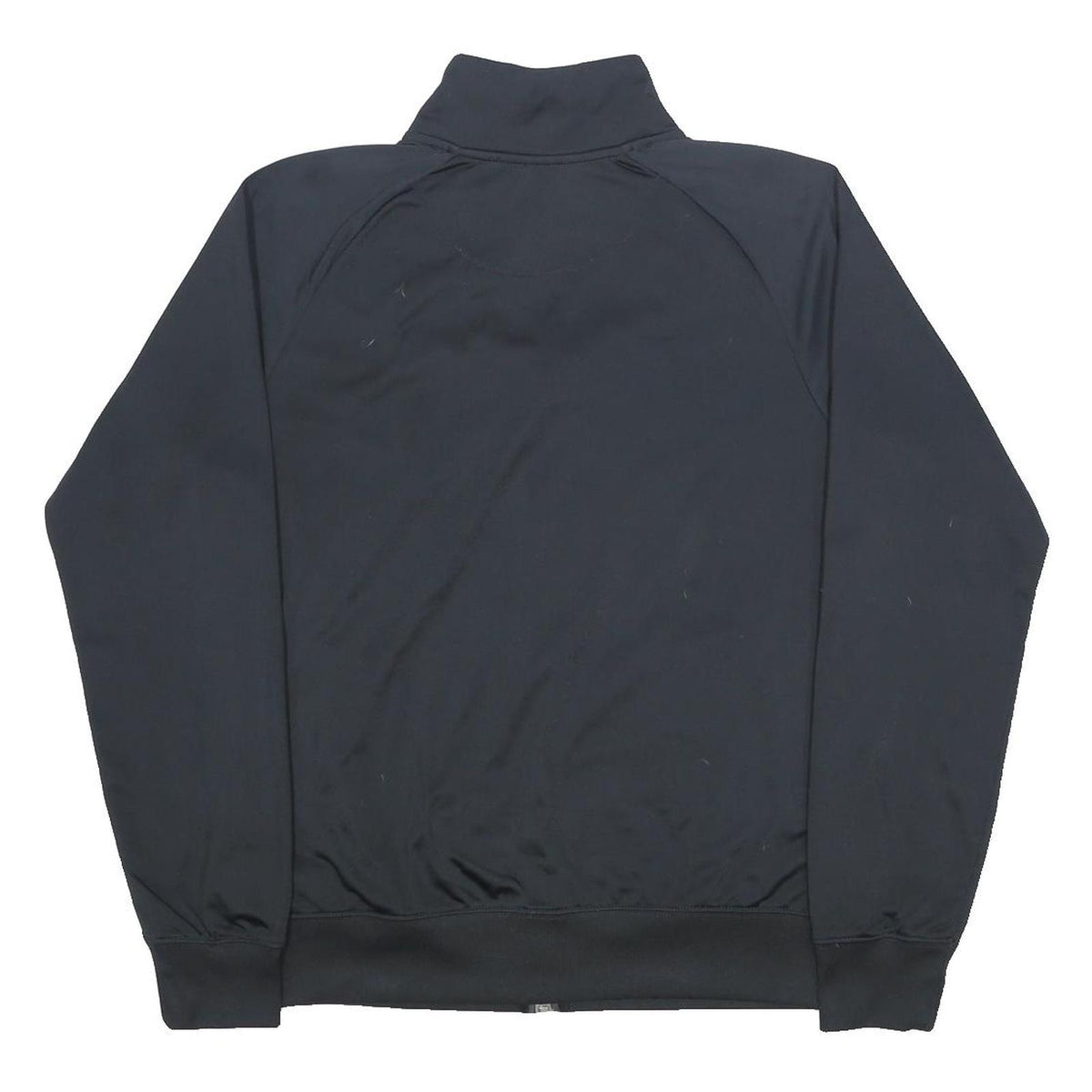 NIKE Mens Black & Grey Track Jacket M Polyester Zip Sports Casual