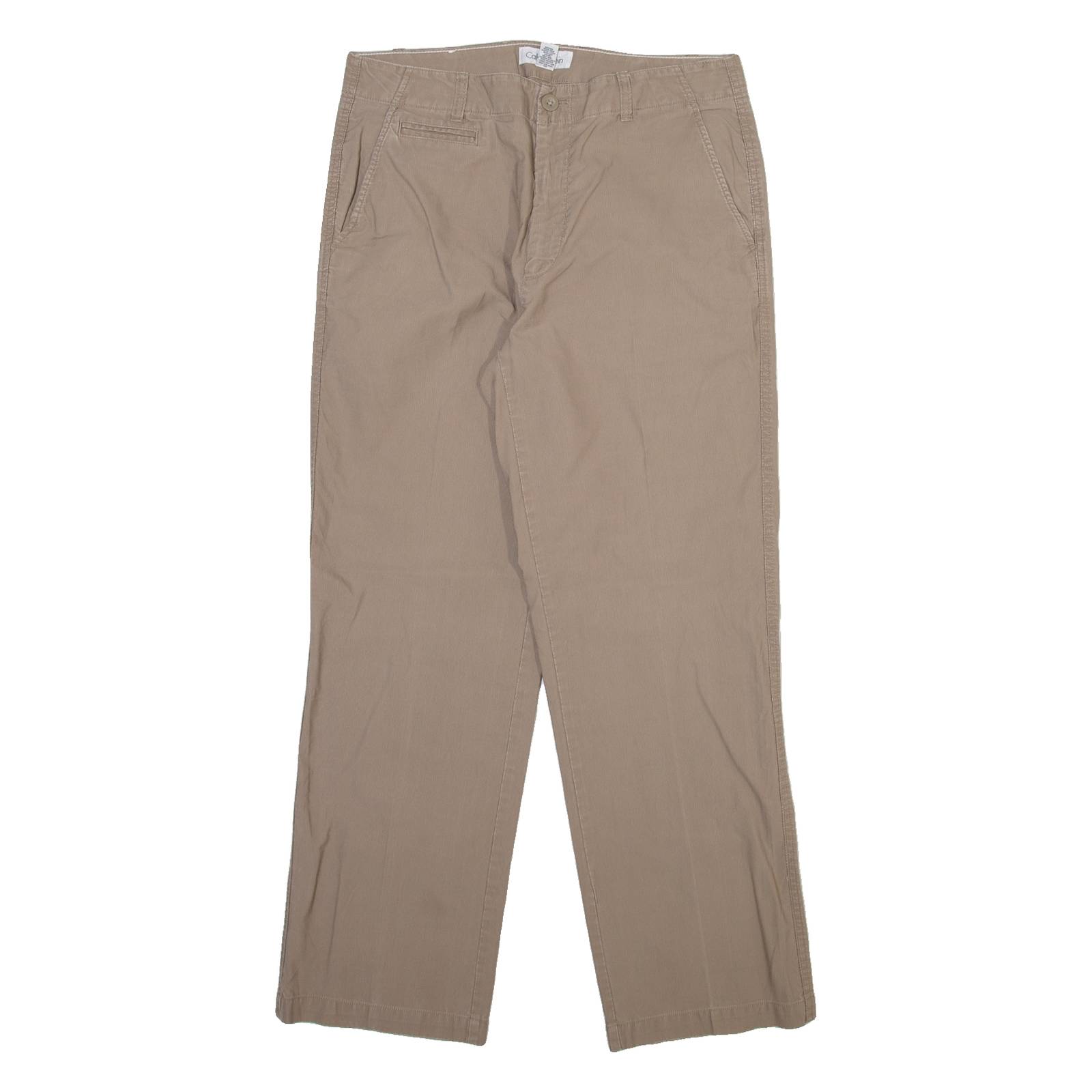 CALVIN KLEIN JEANS Mens Trousers Beige Regular Straight W32 L30