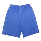 NIKE Mens Shorts Blue M W30 Sports Logo Casual Polyester Activewear