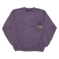 POP LINE Mens Sweatshirt Purple Crew Neck S