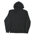 PUMA Mens Black Hoodie S Cotton Blend Pullover Drawstring Hood Pocket