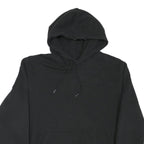 PUMA Mens Black Hoodie S Cotton Blend Pullover Drawstring Hood Pocket