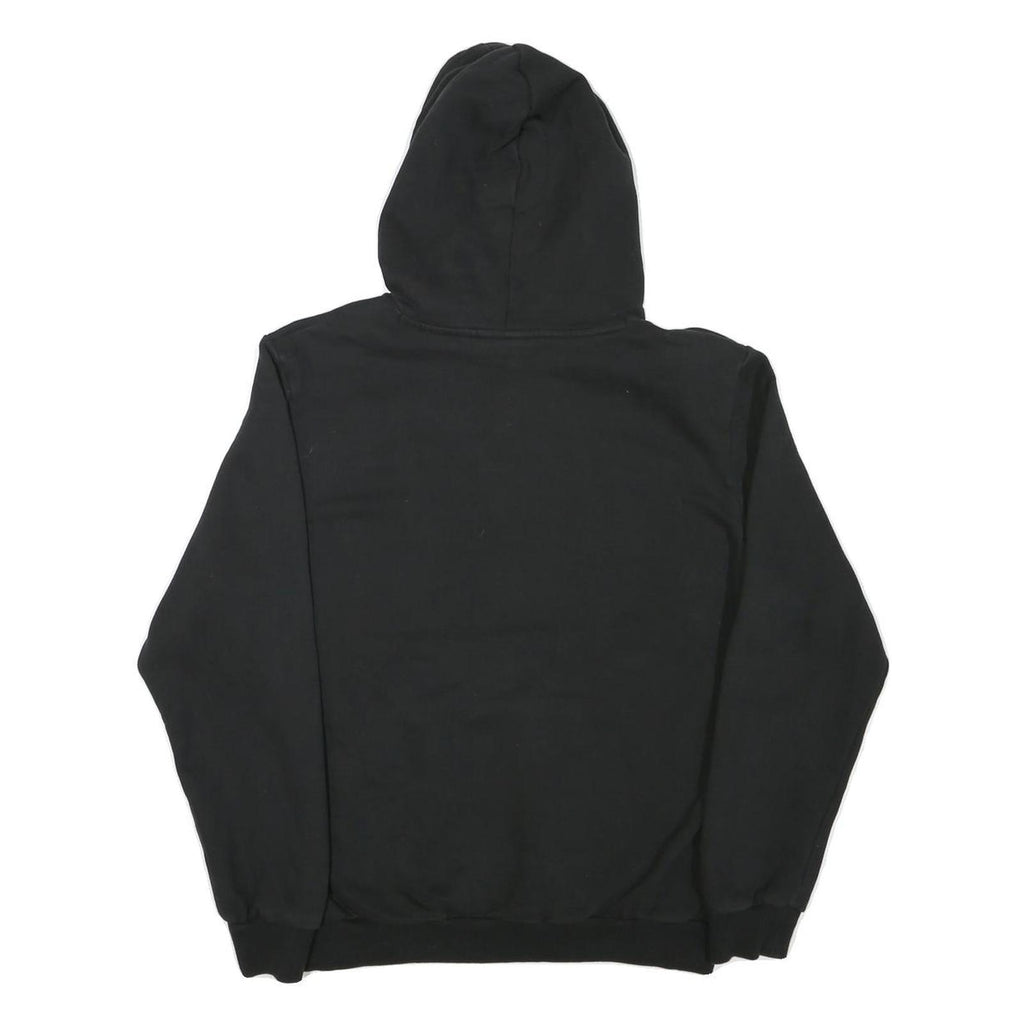 PUMA Mens Black Hoodie S Cotton Blend Pullover Drawstring Hood Pocket