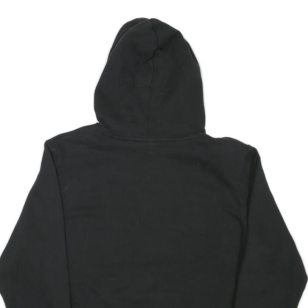 PUMA Mens Black Hoodie S Cotton Blend Pullover Drawstring Hood Pocket