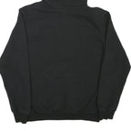 PUMA Mens Black Hoodie S Cotton Blend Pullover Drawstring Hood Pocket