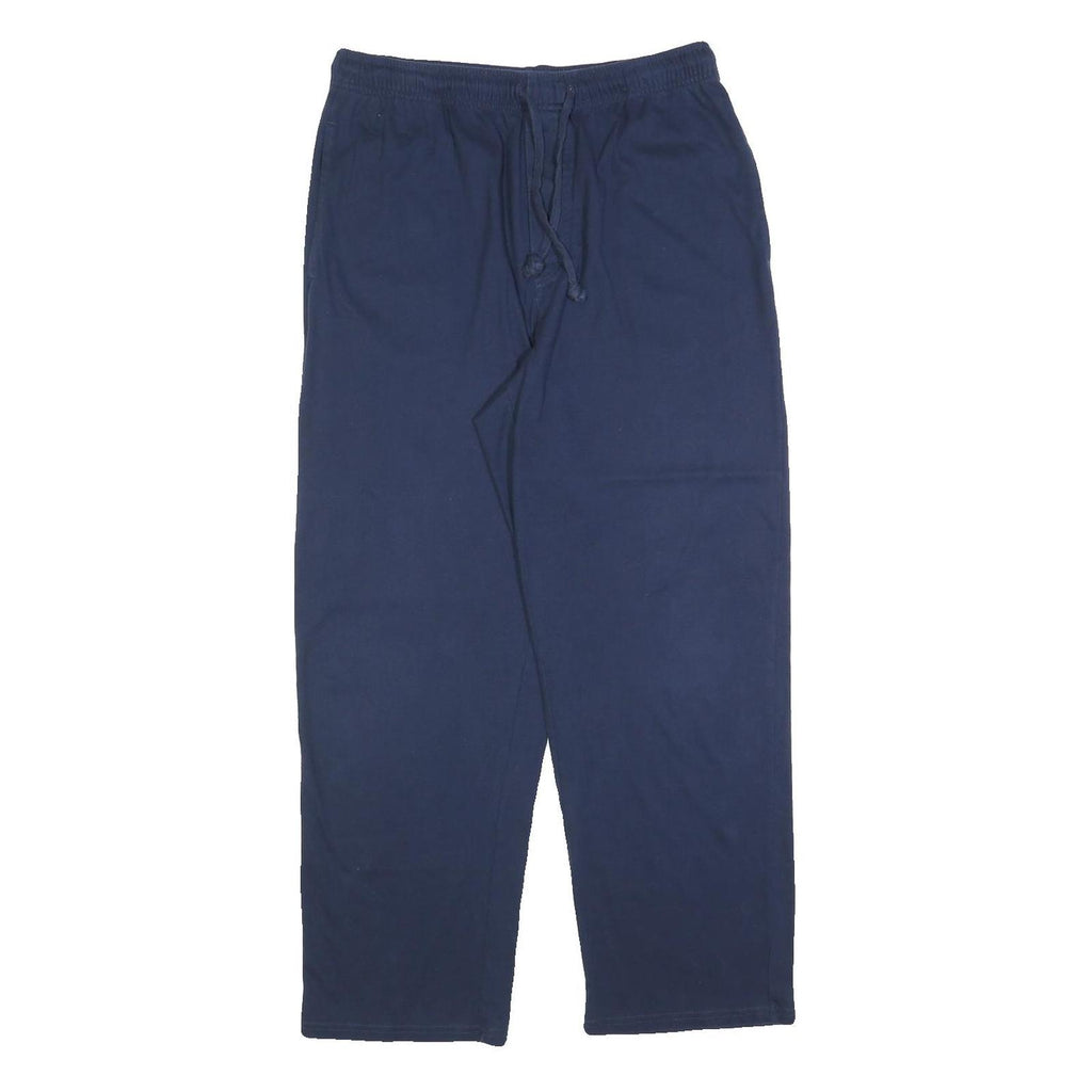 NAUTICA Mens Joggers Navy Blue Regular Straight M W30 L28 Cotton Blend Casual