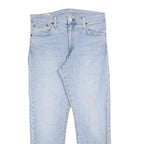 LEVI'S Womens Jeans W30 L26 Slim Slim Straight Denim Light Cotton Blend Zip Big