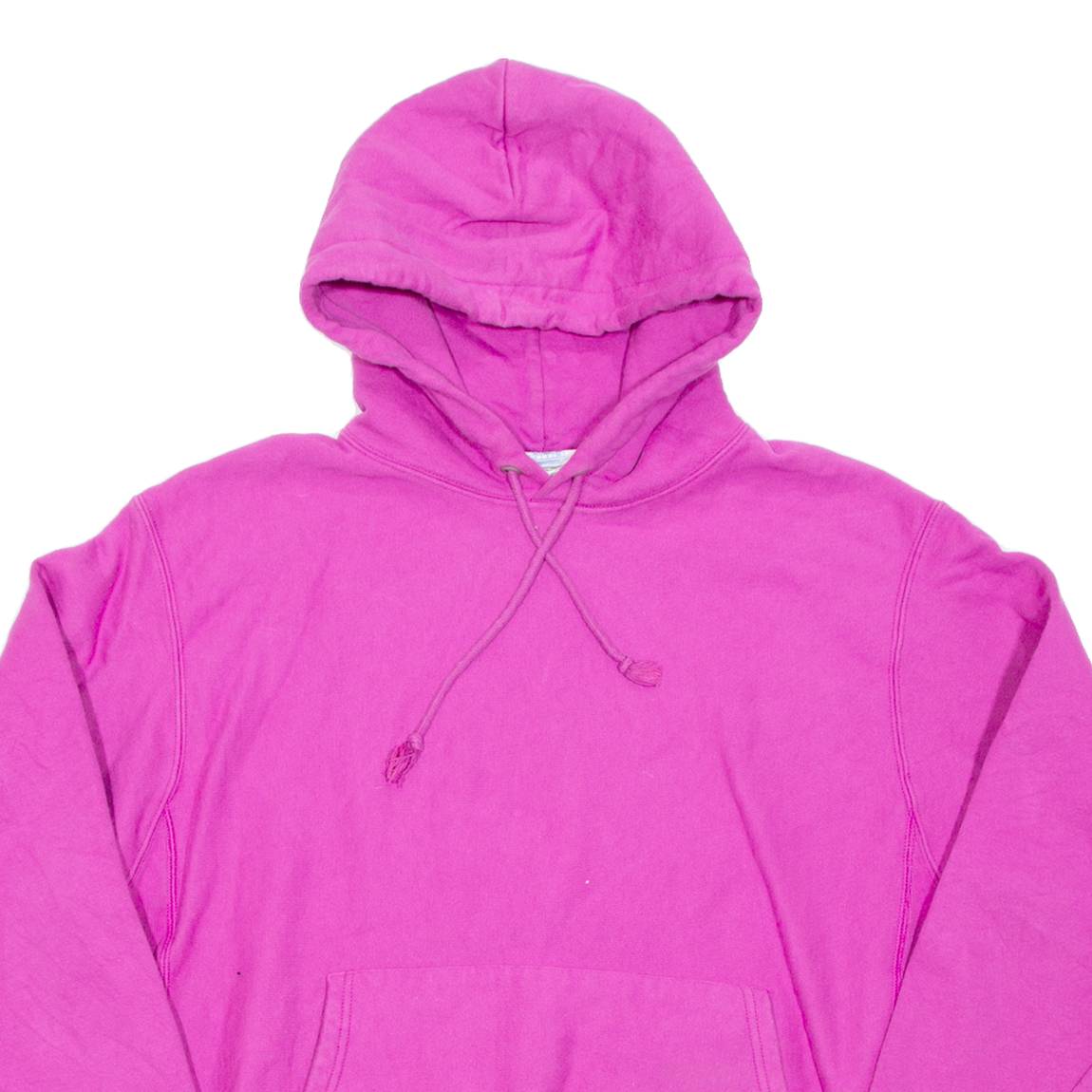 CHAMPION REVERSE WEAVE Womens Pink Hoodie L