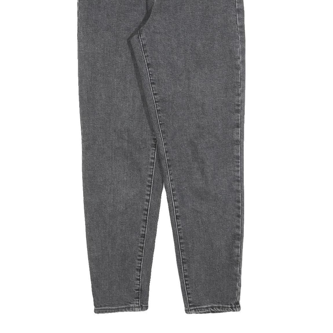 LEVI'S Womens Jeans Grey Cotton Blend Regular Straight Denim W26 L27 Classic