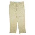 DICKIES 874 Workwear Mens Trousers Beige Regular Straight W38 L32