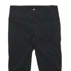 ADIDAS Womens Black Sports Capri Shorts S W27 Performance Activewear Gym