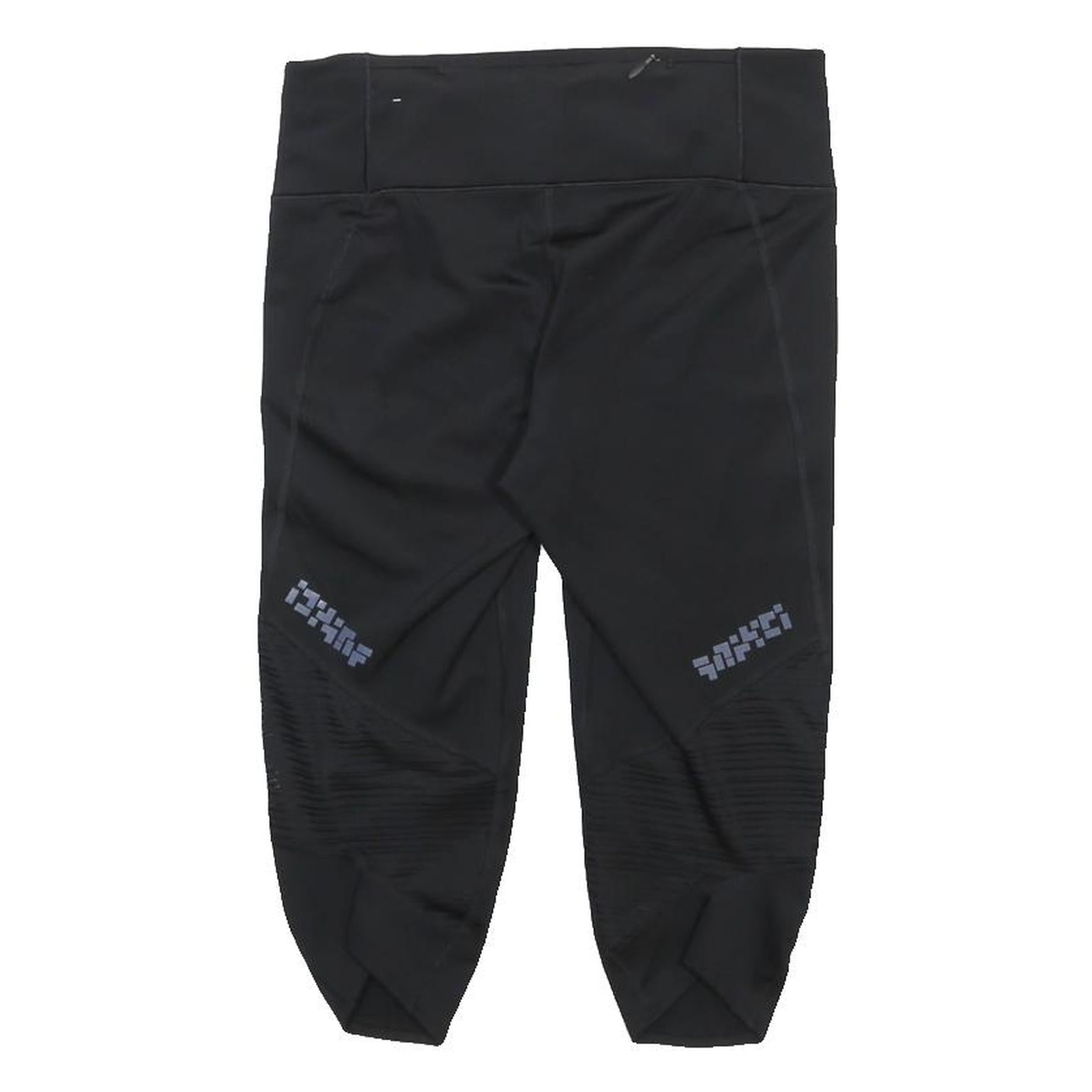 ADIDAS Womens Black Sports Capri Shorts S W27 Performance Activewear Gym