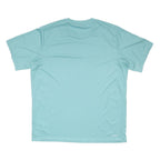 ADIDAS Mens Blue Crew Neck Short Sleeve Modern T-Shirt XL Polyester Blend Zip