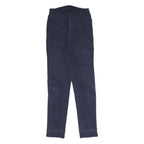 JORDACHE Womens Cotton Blend Navy Slim Tapered Trousers W26 L30 Casual Stretch